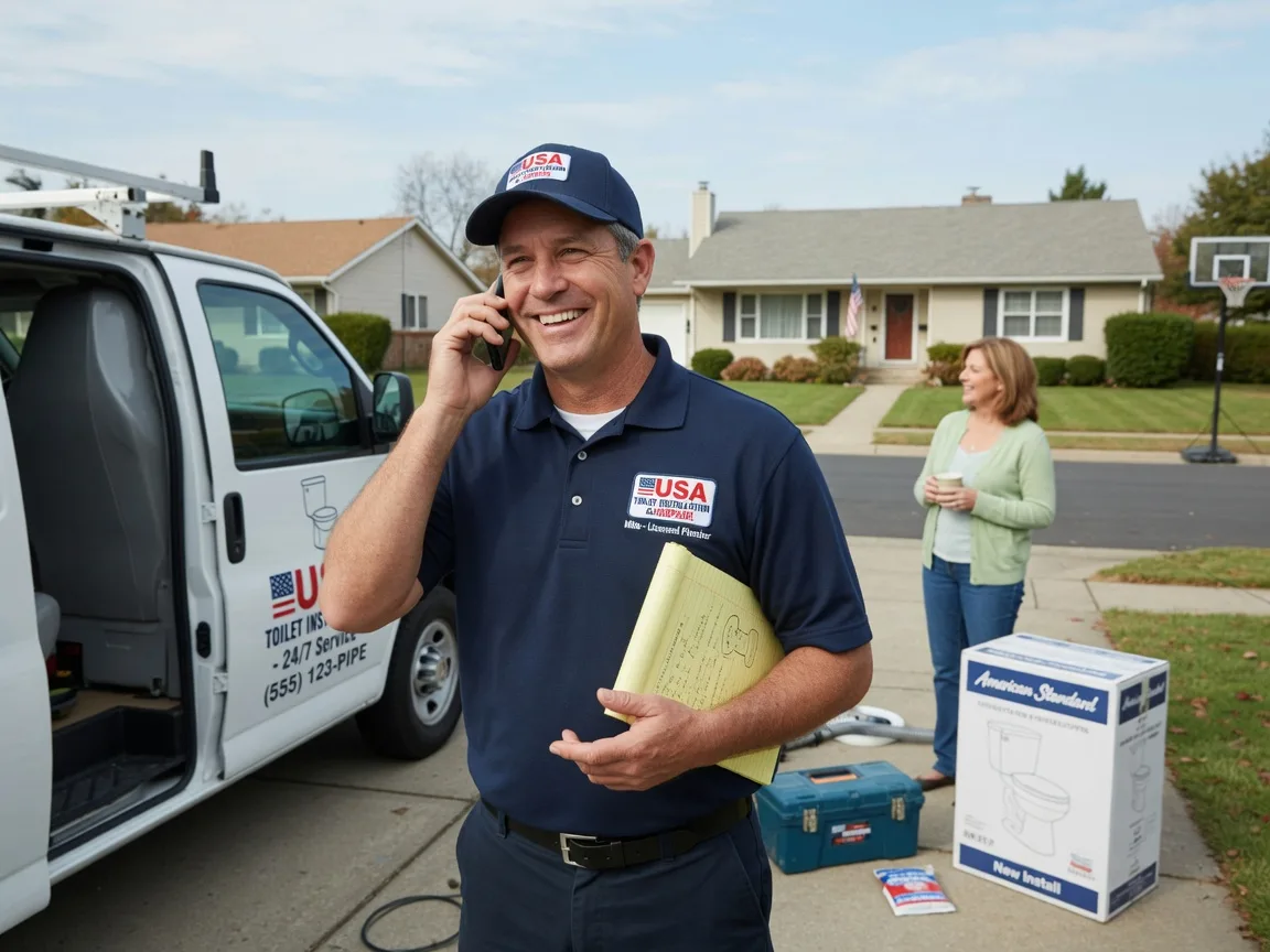 Toilet Installation Manistee, MI FAQs